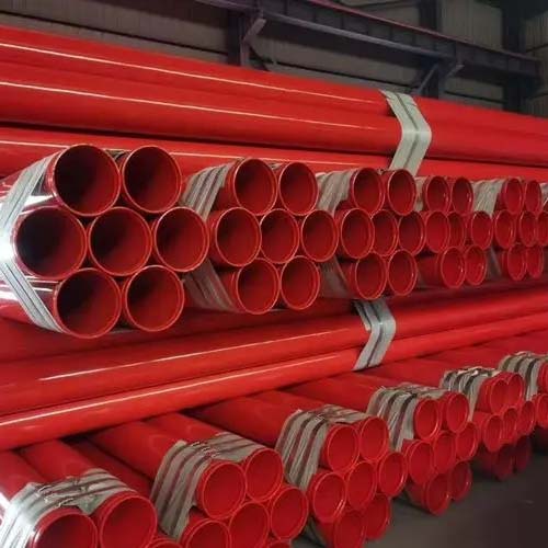 眉山涂塑钢管的摩擦阻力比较小的原因